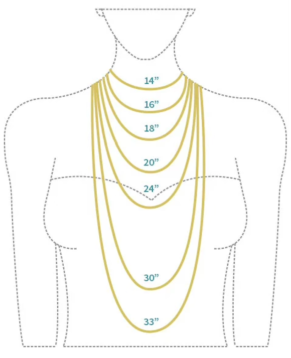 How to Find Your Perfect Fit: The Drip Jewelry Necklace Sizing Guide