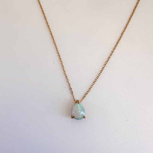 Opal Drip Necklace