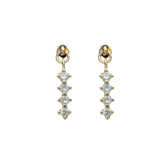 Marquise Stud Drops