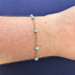 DRIP JEWELRY BRACELETS Turquoise Satellite Bracelet/ Anklet