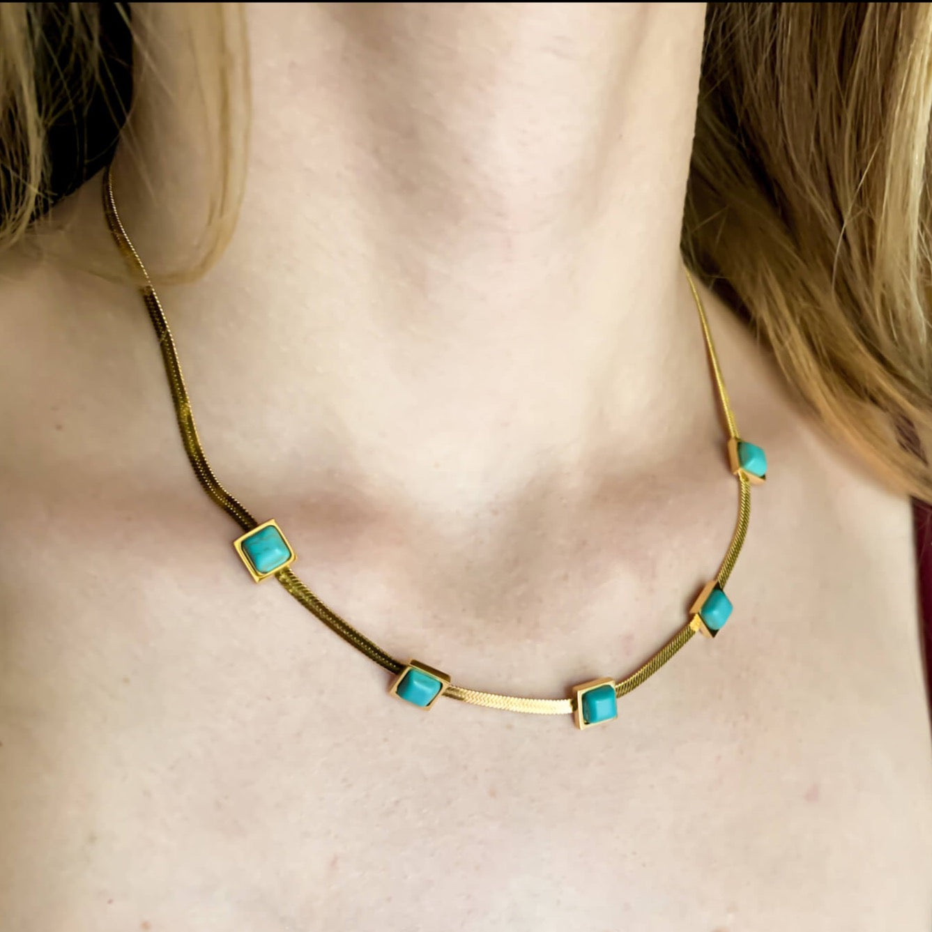 DRIP JEWELRY Calypso Herringbone