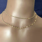 DRIP JEWELRY Double Wavy Necklace