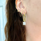 DRIP JEWELRY EARRINGS Chain Sparkle Studs