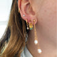 DRIP JEWELRY Earrings Double Pearl Dangles