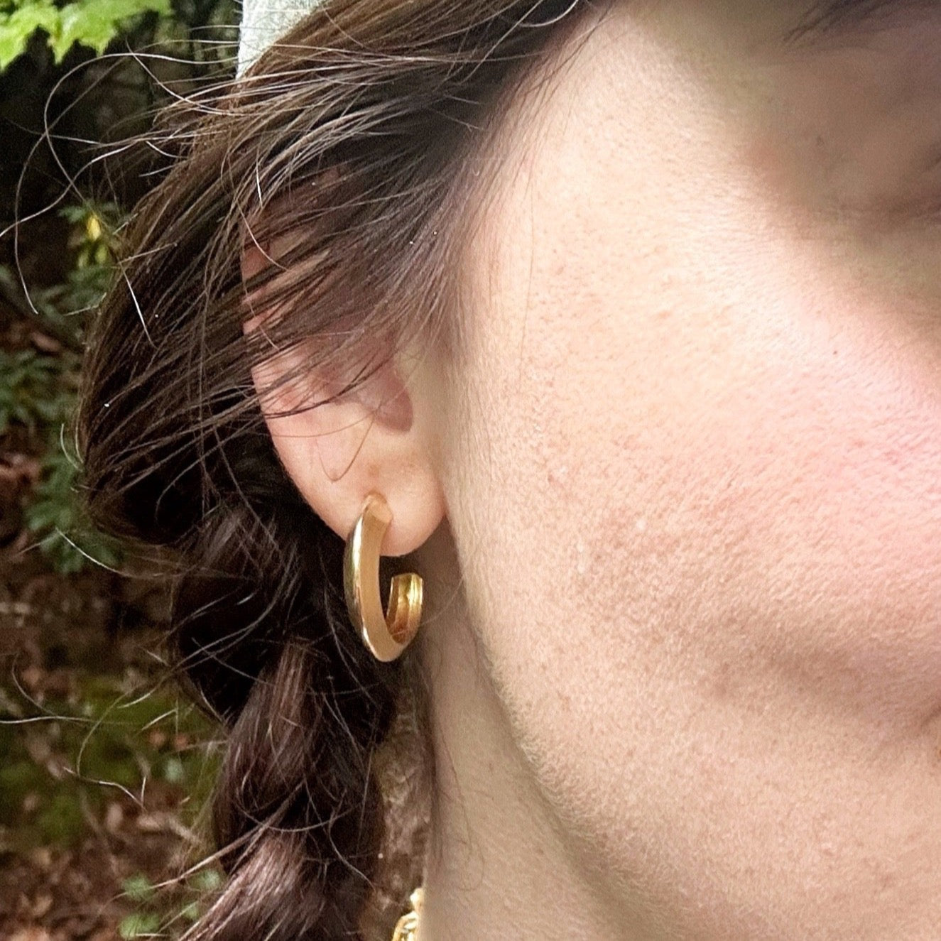 DRIP JEWELRY EARRINGS Gold Goddess Hoops