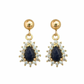 DRIP JEWELRY EARRINGS Lapis Drop