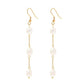 DRIP JEWELRY Earrings Triple Pearl Drop 2.0