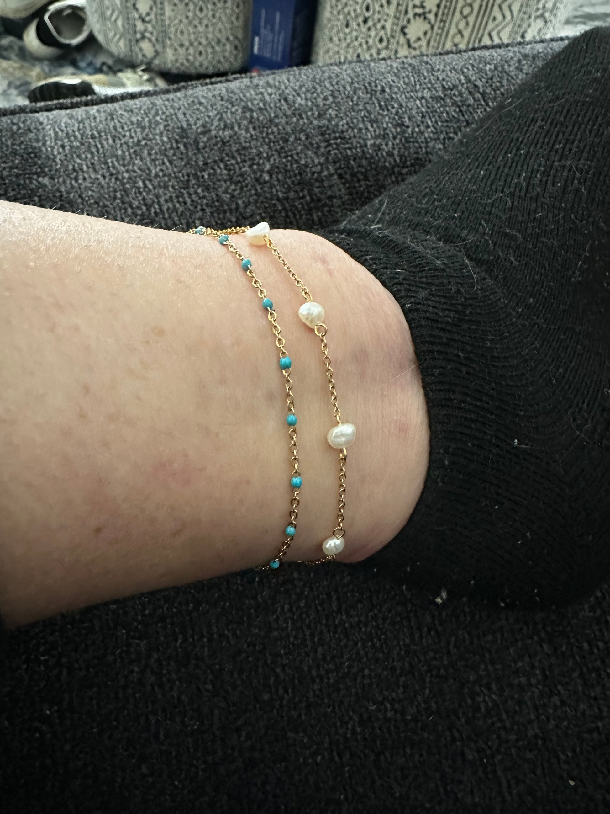 DRIP JEWELRY Enamel satellite Anklet/Bracelet