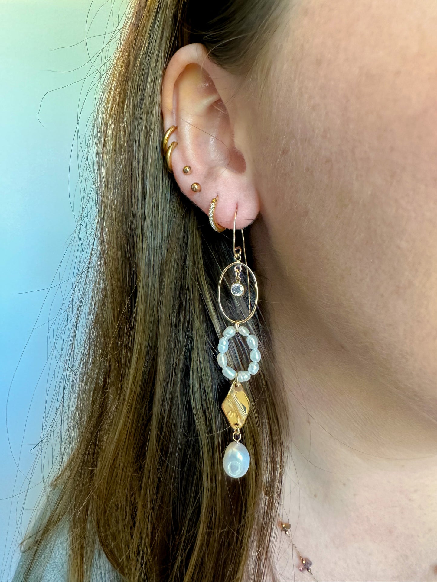 DRIP JEWELRY Intricate Earrings (one-of-a-kind)