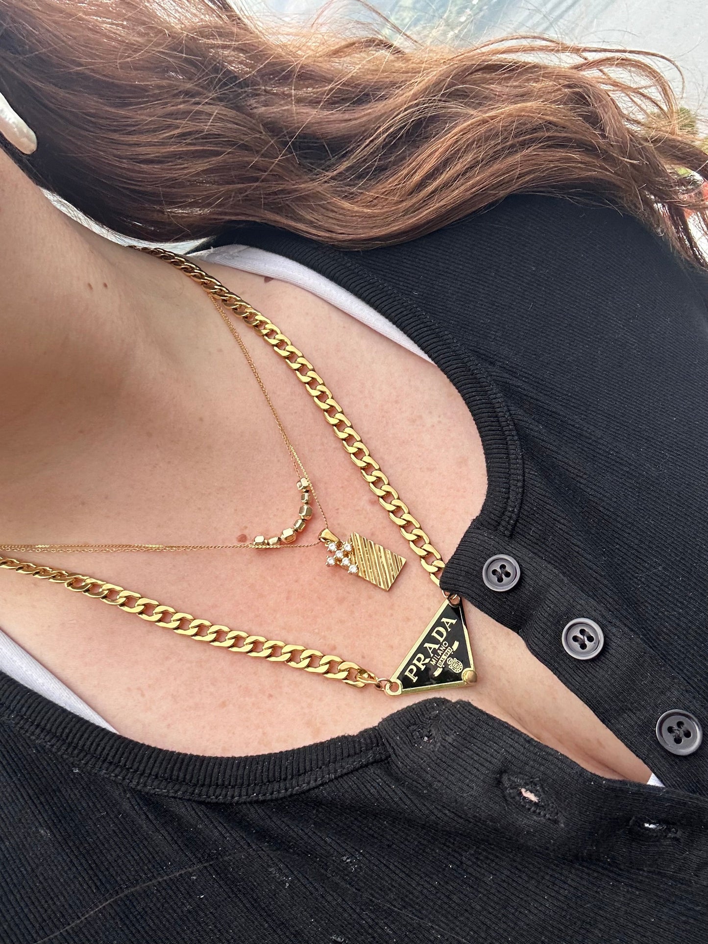 DRIP JEWELRY NECKLACES Gold-Filled Fidget Necklaces