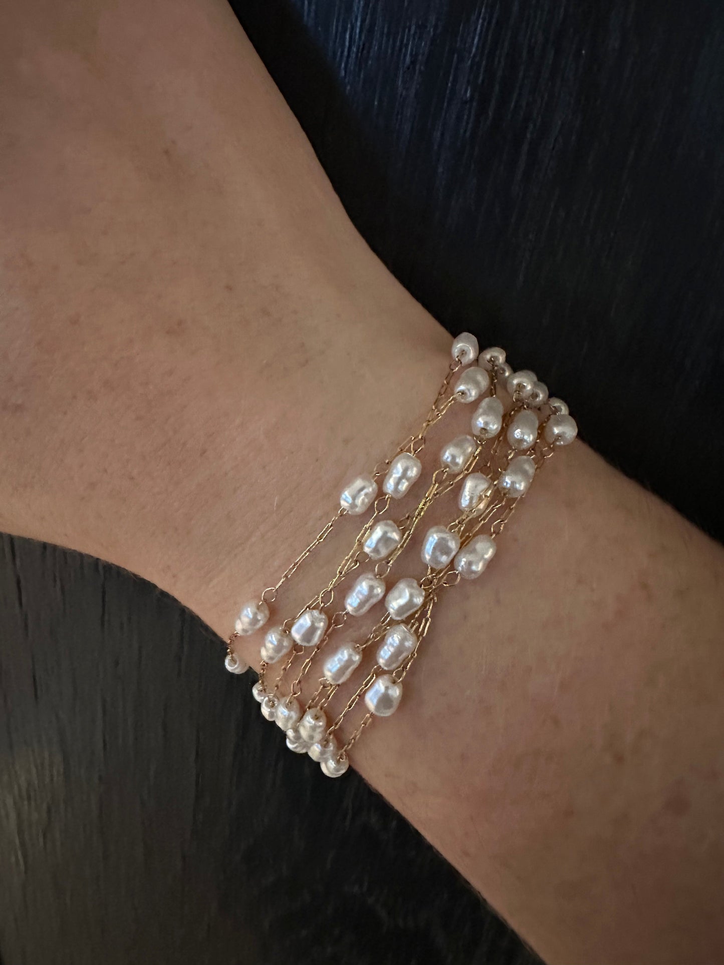 DRIP JEWELRY Pearl Wrap (necklace or bracelet)