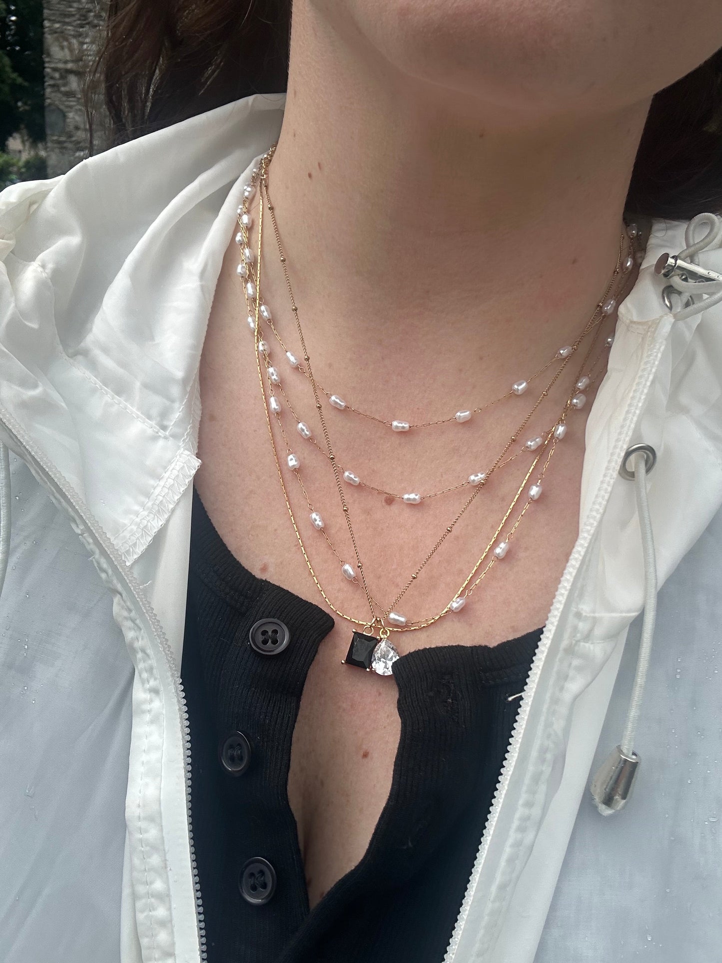 DRIP JEWELRY Pearl Wrap (necklace or bracelet)