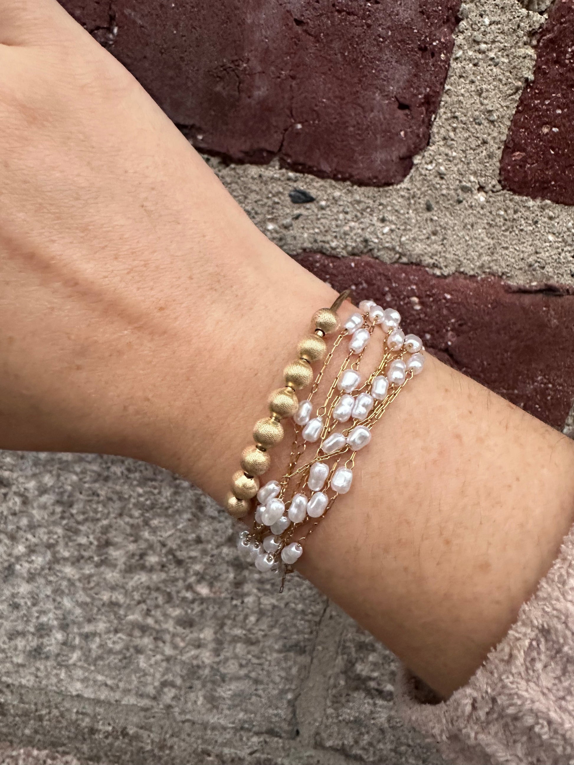 DRIP JEWELRY Pearl Wrap (necklace or bracelet)