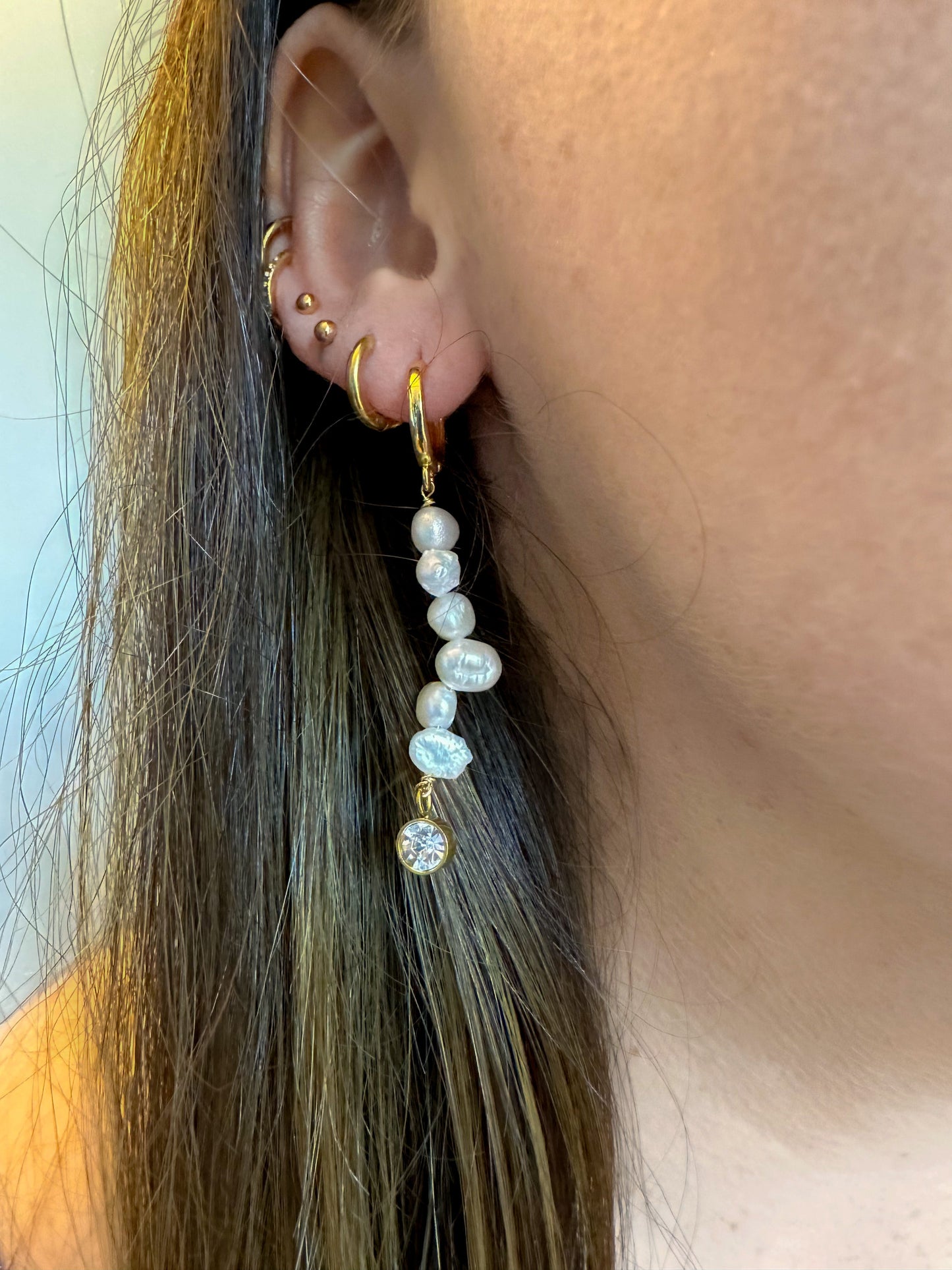 DRIP JEWELRY Pebble Earrings