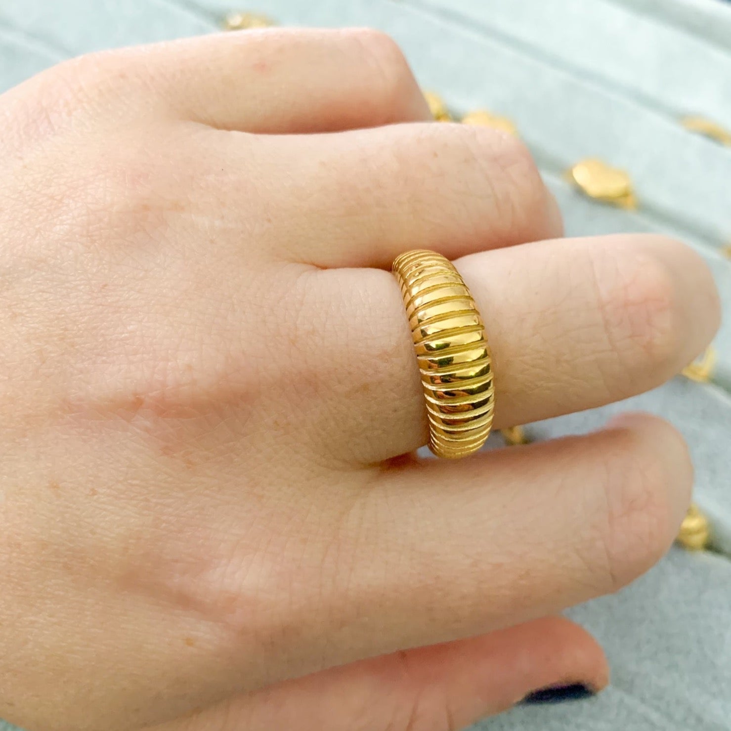 DRIP JEWELRY Rings Coiled Ring (size 4-10)