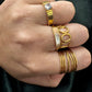 DRIP JEWELRY Rings Opearly Bar Ring (size 5-9)