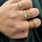 DRIP JEWELRY Rings Opearly Bar Ring (size 5-9)