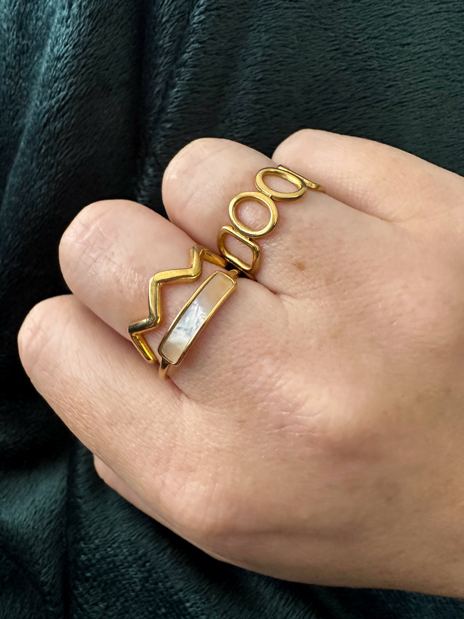 DRIP JEWELRY Rings Wave Adjustable Ring