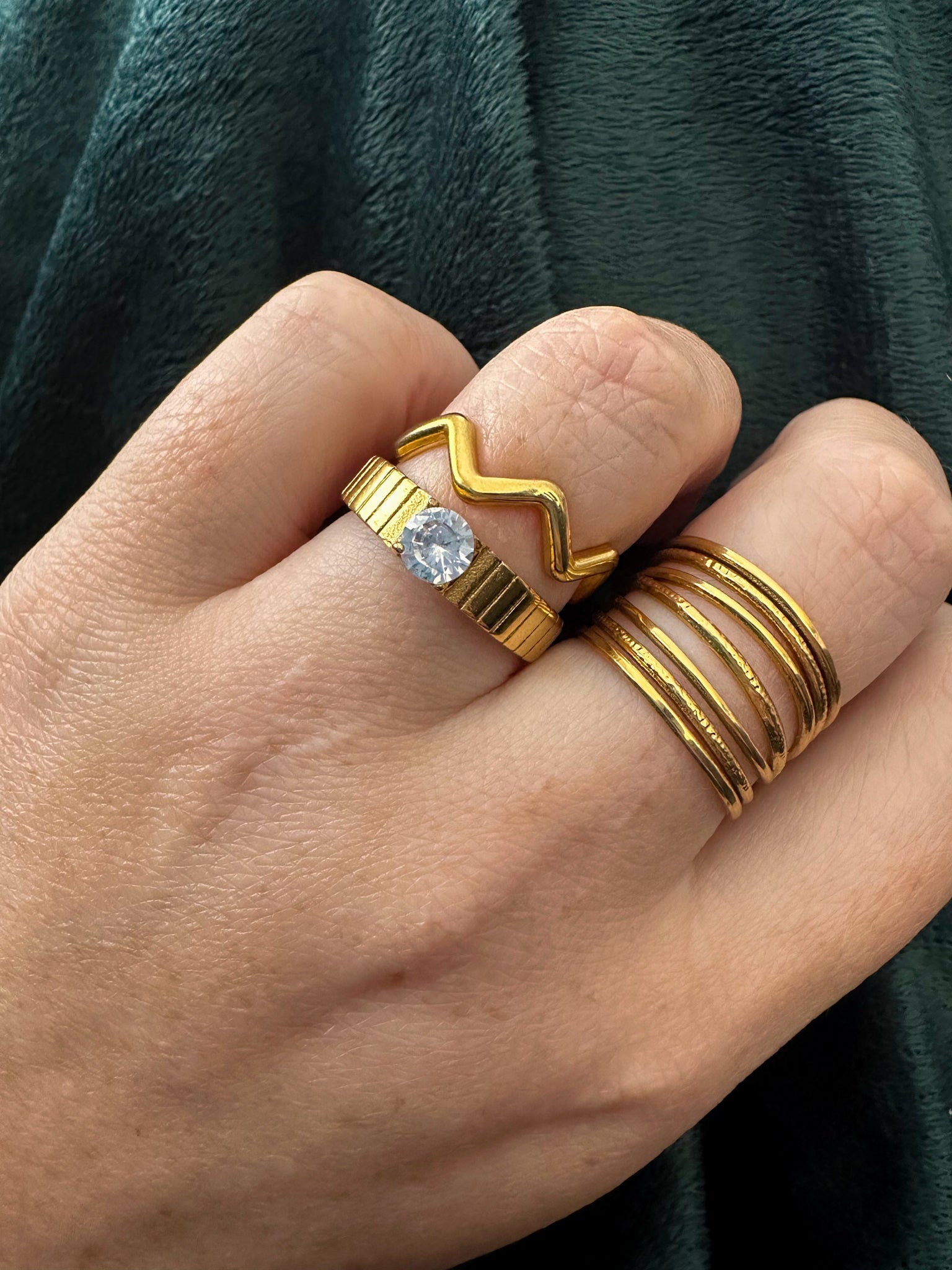 DRIP JEWELRY Rings Wired Adjustable Ring