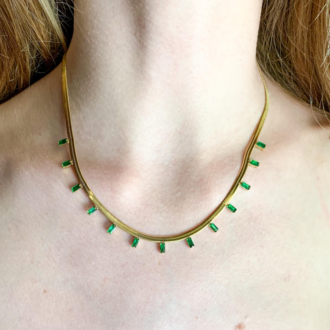 DRIP JEWELRY Cleopatra Herringbone