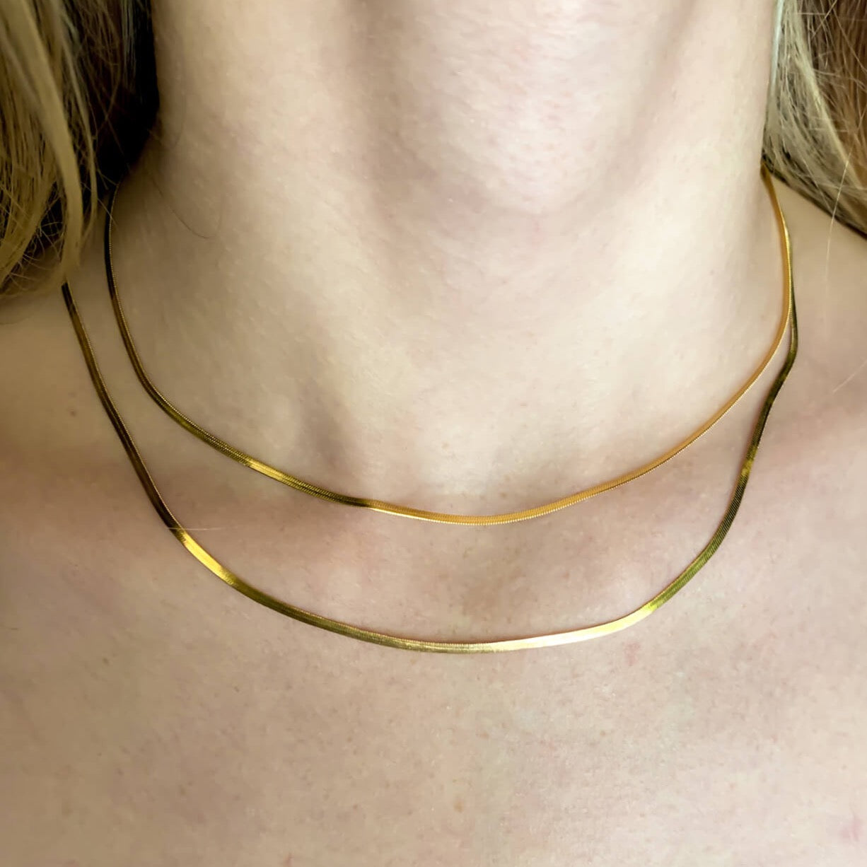 DRIP JEWELRY Double Herringbone