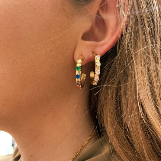 DRIP JEWELRY EARRINGS Hannah Hoops