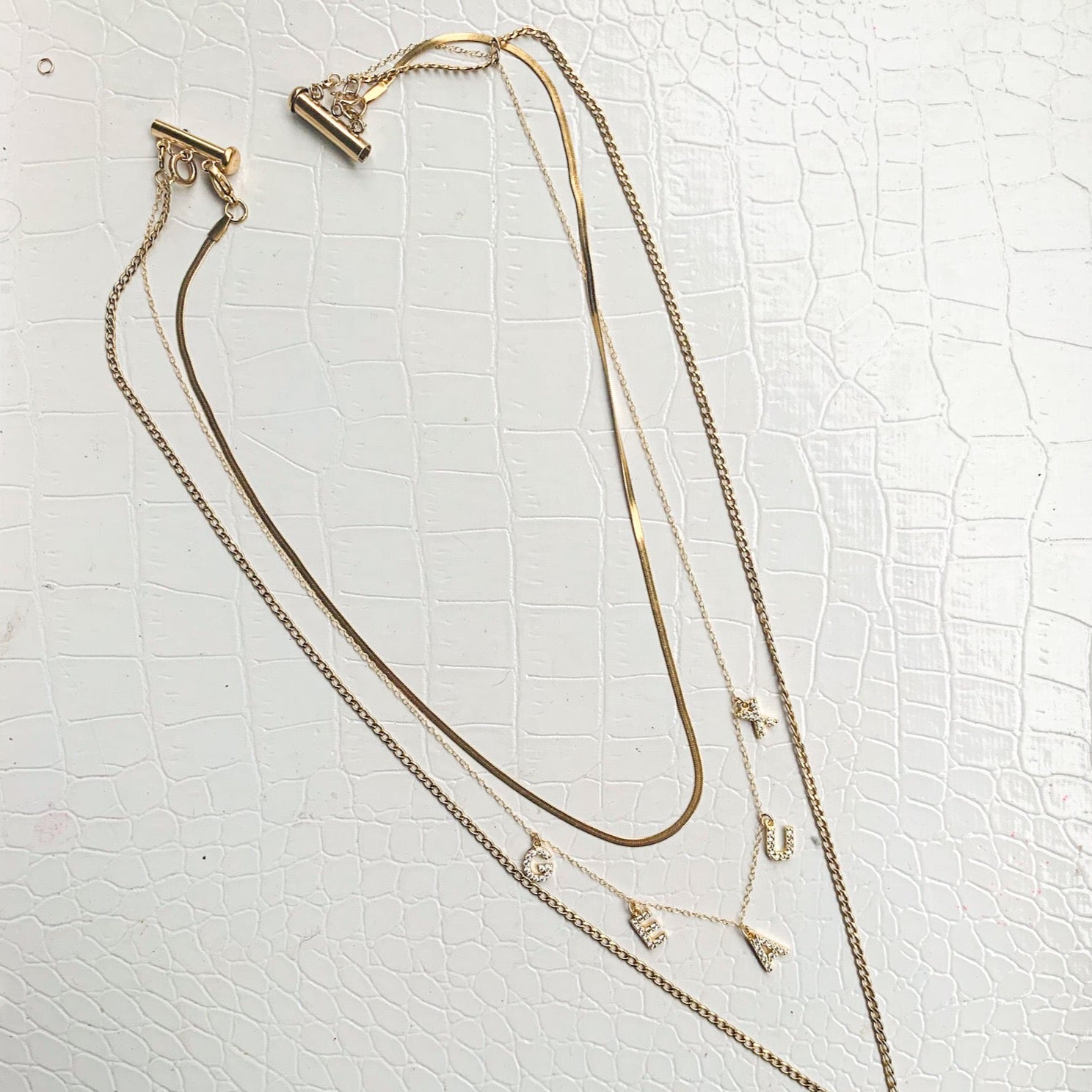 Drip Jewelry necklace Silky Smooth Herringbone (Single)