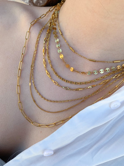 DRIP JEWELRY Necklaces tubes NEW LAYERING CHAINS : added even more styles